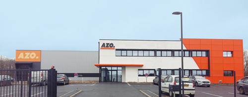 2016: Konstruksi sedang berlangsung di perusahaan saudara AZO